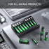 Mupoer Charger,8 Pack 1100mAh,AA Rechargeable AAA Batteries with High Capacity Ni-MH AAA Rechargeable Battery AAA