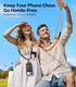 17 Max,Skin-Friendly,2 TORRAS Phone Lanyard with Hanging Loops, Adjustable Anti Theft Phone Strap Crossbody for iPhone