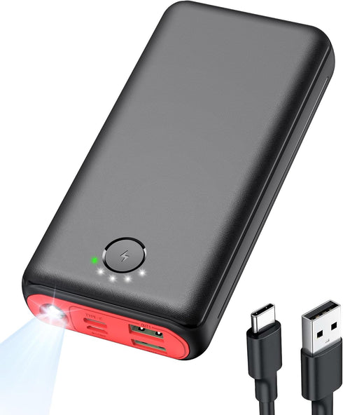 RONEGN Portable Charger Power Bank 40000mah, USB C Fast Charging 22.5W External Battery