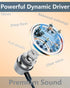 ZXQ Magnetic Lapel-Clip Neckband Bluetooth Headphones with Microphone,in-Ear Wireless Earbuds Earphone