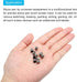 MECCANIXITY 20pcs 5mm/6mm Stylus Pen Fine Tips, Conductive Fiber Capacitive Touch Screen Pen Tip Universal Replacement