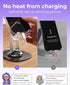 LISEN iPhone Stand for Desk, Portable 360 Adjustable Cell Phone Holder, Foldable Acrylic Aesthetic Accessories for