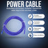 Elite Audio Base Series Amplifier Install Kit - 2000W Max Power, 4-Gauge, Mini ANL Fuse, 17ft 2-Ch RCA Cable, 16-Gauge