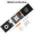 ZK-1602T Board,160W+160W 2.0 15-36V, Daakro Bluetooth Amplifier Channel Amp Board with Treble and Bass Control,DC