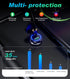 KEWIG USB C Car Charger, 60W/5A Super Mini Fast Car Charger Adapter QC3.0&PD Type C Dual Port Quick Charge Car Phone Charger Fit for iPhone 13/12 Pro/Max/8, Galaxy S21/20/10/9