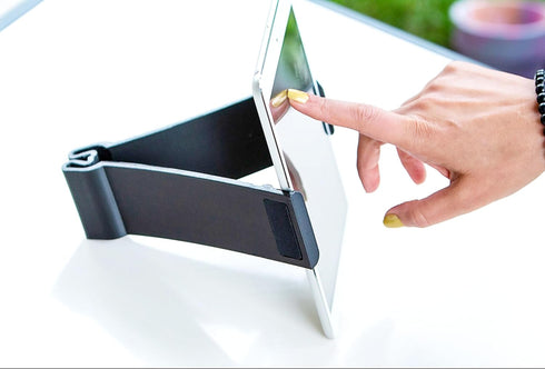 Gator Grip 6.8" Phone Stand - Cell Phone Holder Stand for Desk Nightstand Kitchen - Compatible with iPhone, Android