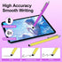 YITIAOXIAOYU 40 Pack Screens,10 Stylus Pen,High Precision and Sensitivity Stylus for Everyday Writing/Drawing,Universal