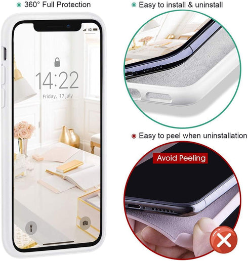 IceSword Clear Compatible with iPhone 17 Pro Max Case, Magnetic, Slim Thin Translucent Matte Shockproof