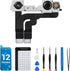 iPhone 12 Pro Max Front Camera Replacement - OEM 12MP New Face Lens Module Repair Kit for A2342 A2410