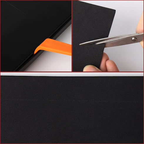YIMAGUJRX Keyboard Sound Dampening Foam, Keyboard Foam for Mechanical Keyboard Bottom, Made of EV-250 (3mm Thick)