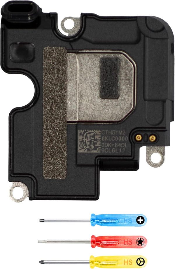 MMOBIEL Earpiece Speaker Replacement for iPhone 15 Pro Max - Top Ear Speaker Repair with Screwdrivers Included
