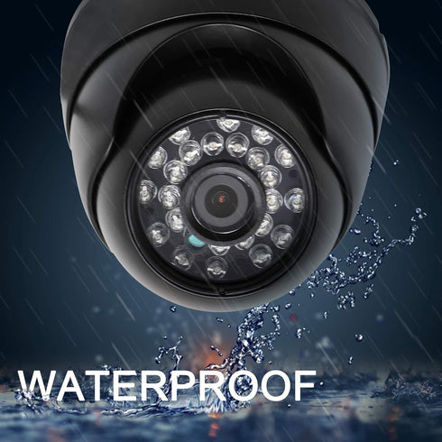 SVPRO Waterproof USB Security Camera, 80ft Infrared Night Vision, HD 720P Outdoor Indoor Video Camera, CCTV Dome for
