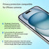 EYSOFT 15/15 Plus/15 Pro/15 Max/14 Pro/14 2 Pack-Silver Webcam Cover,Front Camera Cover Compatible for iPhone Pro Pro