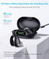 Boytond Ultra Open Ear Earbuds - Comfortable Clip-On Bone Conduction Earbuds, Over-The-Ear Open Headphones