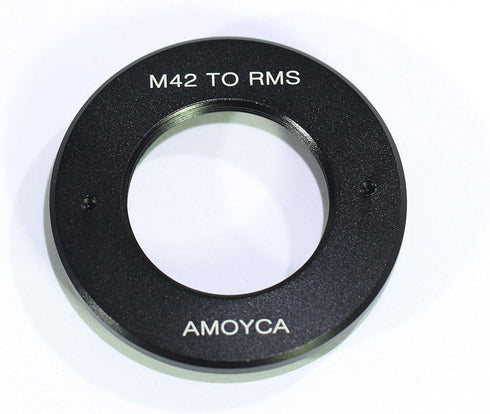 Lens Adapter Suit for RMS Royal Microscopy Society Lens to M42 Mount (Caliber: 20mm)
