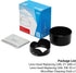 Lens Hood (1+1) for Canon R50 R100 Dual Lens Kit (RF-S 18-45mm F4.5-6.3 STM & RF-S 55-210mm F5-7.1 STM) Replaces ET-60B