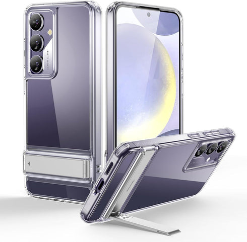 ESR Kickstand Case for Samsung Galaxy S24, Military-Grade Drop Protection, Shockproof Slim Phone Cover with Patented