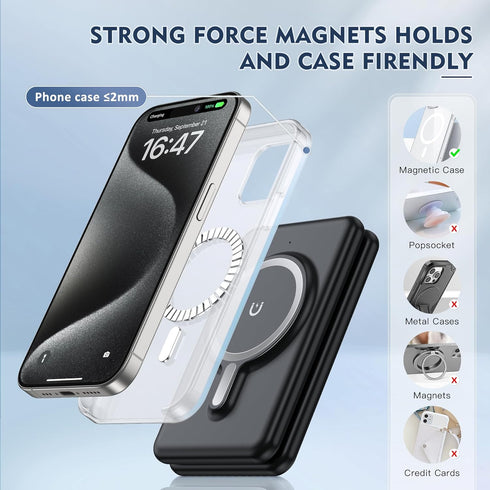 Wireless Charger iPhone, 3 in 1 Charging Station for Apple Devices, Charger for iPhone 15 14 13 12 Pro Max Plus,