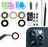 Camera Lens Replacement for iPhone 13 Pro & 13 Pro Max, GVKVGIH Back Glass Replacement with Adhesive & Repair Tool Kit
