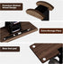 DEMEGA Headset Walnut Stand for Desk with Phone Holder | Headphone Stand Headphone Holder (Dark Walnut)