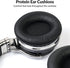 Silensys E7 Active Noise Cancelling Headphones - Bluetooth Over Ear Headphones with Microphone, 30 Hours Playtime,