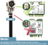 Kaunosta 433 MHF1 4-Pack, 2433MHz 3dBi 215cm MHF1 CCU3 CCU2 CC1101, MHz SMA Male Antenna Kit Radio Antenna Short