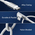 iPhone 20W Fast Charger USB C to Lightning Cable, 2-Pack 6FT, MFi Certified, Right Angle, Nylon Braided, Compatible