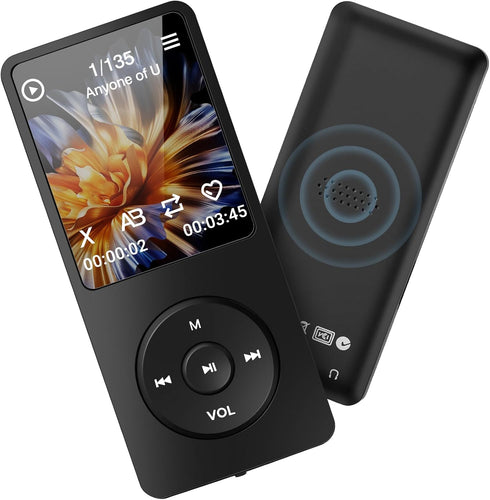 Tarswesi MP3 Player with Bluetooth 5.2, Portable 32GB MP3 MP4 Music Player with
