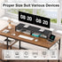 Dual Computer Monitor Stand Riser, Desk Organizers and Accessories, Printer & TV Stand, Desk Shelf, Office Desk