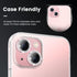 Tensea Camera Lens Protector for iPhone 15 / iPhone 15 Plus, 9H Tempered Glass, HD Clear, 6.1 inch/6.7 inch