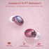True Wireless Earbuds for Small Ears, Bluetooth Headphones, 48h Playtime, IPX7 Waterproof Sport Headphones in-Ear, with