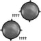 Fielect 2Pcs 10 inch Speaker Grill Cover, Waffle Grill Guard Protector for SubWoofer Audio Accessories