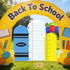 JarThenaAMCS 3Pcs Back to School Arch Backdrop Covers Crayon Ruler Notebook Arch Stand Fabric Cover for First Day