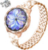 Bands for Samsung Galaxy Watch Active 2 40mm/44mm - Shiny Diamond Stainless Steel Strap with Rhinestone