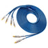2 Channel to 4 Channel RCA Audio Interconnect Cable 16.4ft 2 Male