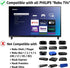 ULTRA PARTS Replacement Remote Control Compatible with All Philips Roku TV Smart TVsOnly Works with Philips Roku TV