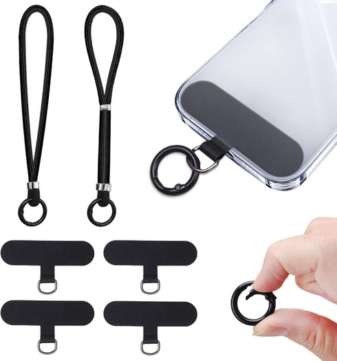 SEVENKA 2 Adjustable Phone Lanyards, Cell Phone Wrist Straps & 4 Phone