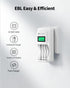 EBL 907 LCD Battery Charger Smart Individual AA AAA Rechargeable Battery Charger for Ni-MH Ni-CD Rechargeable Batteries