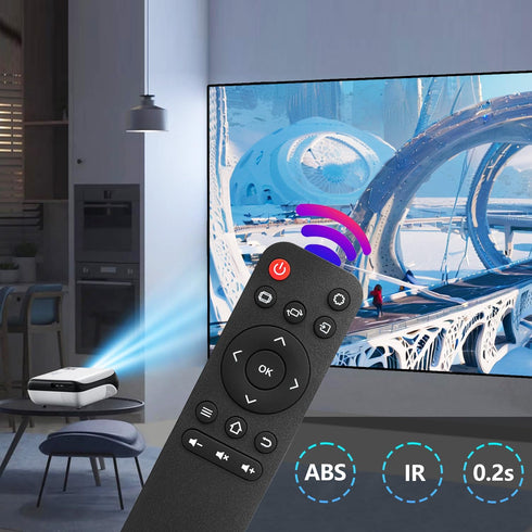 KUETERYUN H1 Projector.1PACK Replacement Remote,Compatible with HAPPRUN Mini