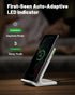 INIU 15W 17 16 15 14 13 12 S23 S22 S21 20 Wireless Charger Station, Fast Wireless Charging Stand for Official and Home
