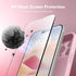 Chalk Pink iPhone 14 Pro Case, Silicone Shockproof, MagSafe Compatible, Full Camera Protection & 2 Screen Protectors.