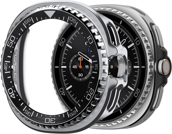Spigen Bezel Tune Pro (Diver) Designed for Samsung Galaxy Watch 8 Classic 46mm