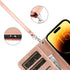 Bocasal 15 5G 6.1 inch Detachable Wallet Case for iPhone RFID Blocking Card Slots Holder Premium PU Leather Magnetic