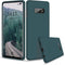 ABITKU Galaxy S10e Case, Slim Liquid Gel Rubber Shockproof Cover, Soft Microfiber Cloth Lining, Green