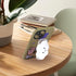 Cute 2D Cloud Shape Phone Grip, Collapsible Expandable Stand Holder for Smartphone and Tablet (White)