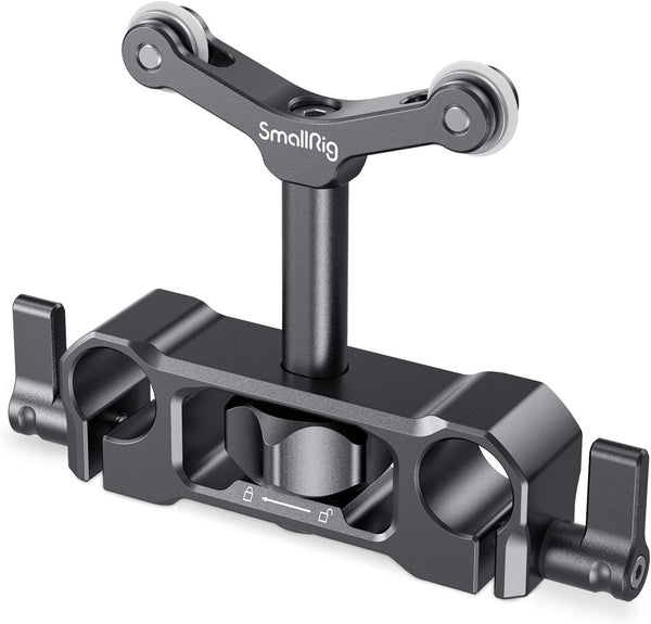 SMALLRIG Universal 15mm LWS Rod Mount Lens Support Bracket for DSLR Camera Shoulder Rig - 2727
