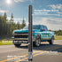 Engirette 7 1500 2500 3500 F150 F250 F350 American Flag Car Truck Short Antenna with Tire Valve Caps for GMC Sierra