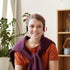 Stereo Headphones Wired, 1pc Red Foldable Earphones for Laptop, Head-Mounted Earmuffs for Boys Girls Travel