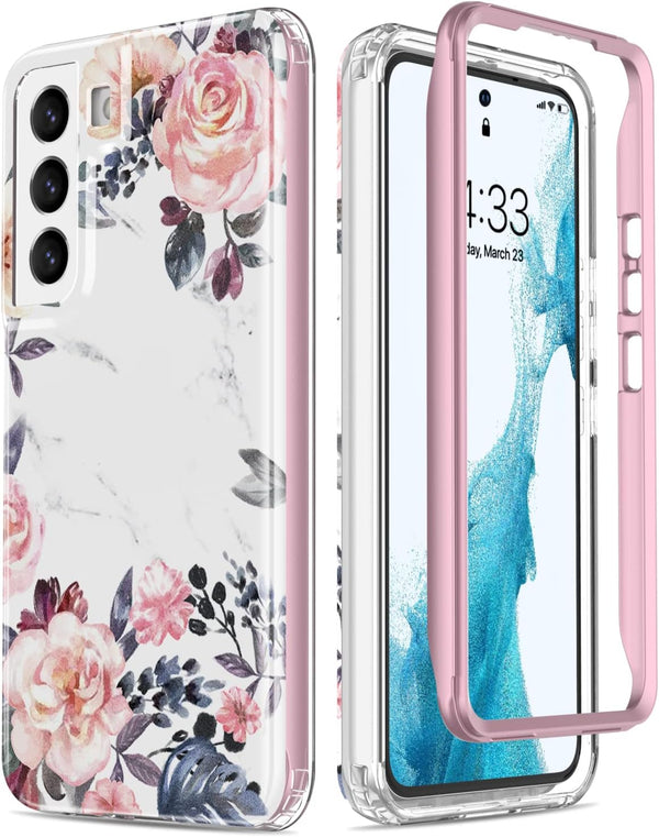 Esdot Compatible with Samsung Galaxy S22 Plus Case, Protective Phone Case with Fashionable Designs for Women