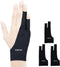Wacom Drawing Glove, Two-Finger Artist Glove for Drawing Tablet, Eco-Friendly, One-Size (3 Pack)